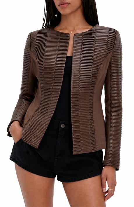 Trinity Faux Leather Jacket