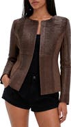 BY DESIGN Trinity Faux Leather Jacket