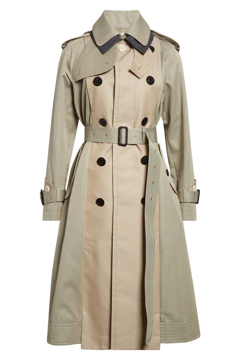 Cotton Gabardine Trench Coat (Women) | Nordstrom