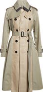 Sacai Cotton Gabardine Trench Coat