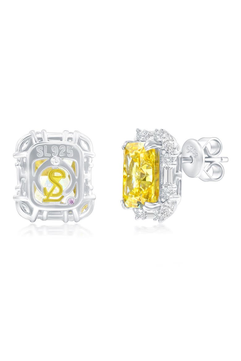 Gala Firework Stud Earrings, Alternate, color, YELLOW