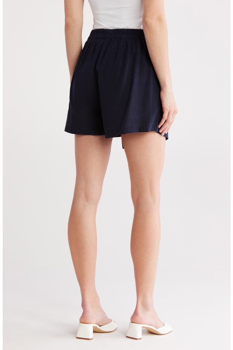 Wrap Front Skort, Alternate, color, NAVY
