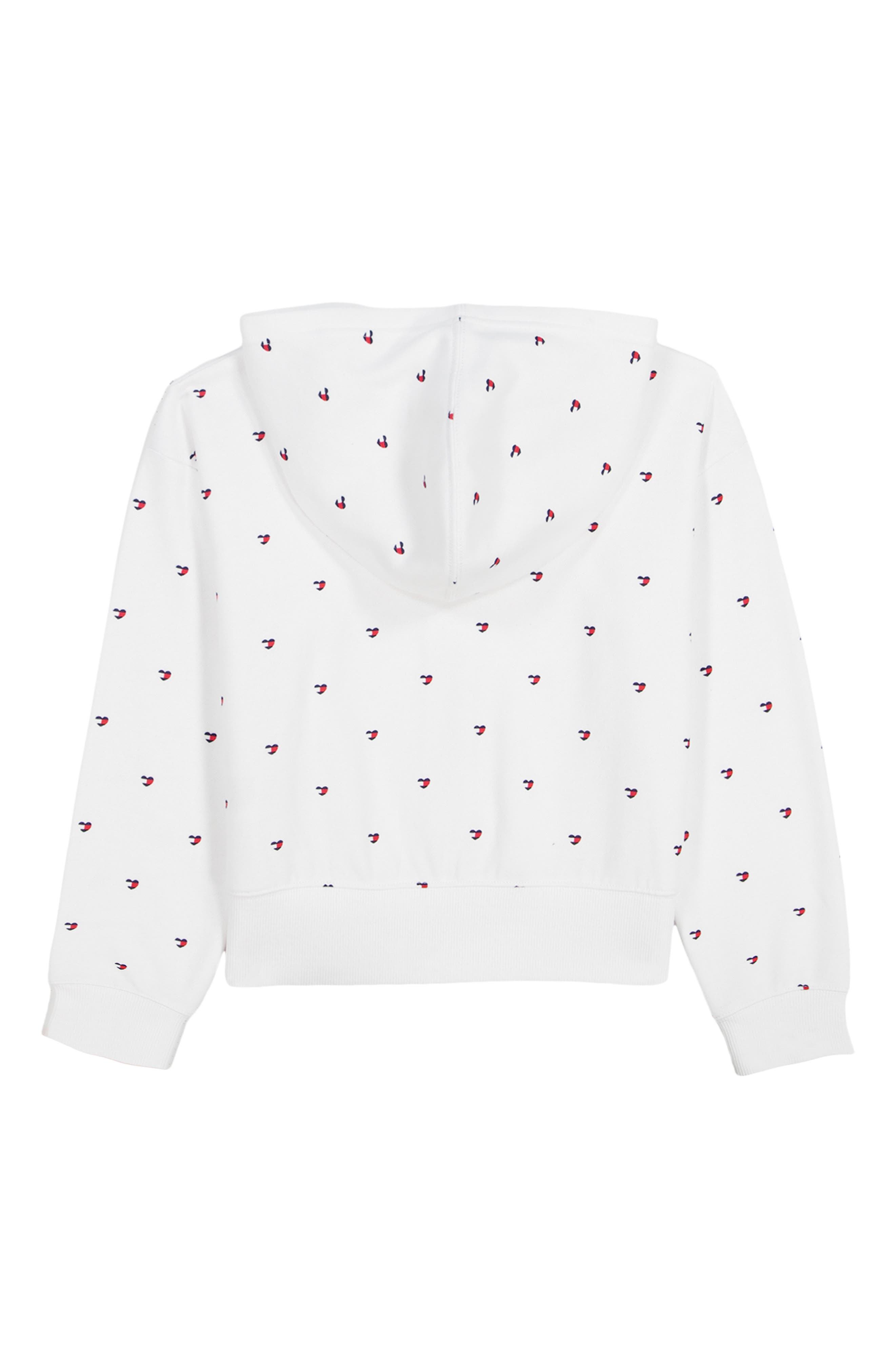 Tommy Hilfiger Kids' Heart Flag Full Zip Hoodie | Nordstromrack