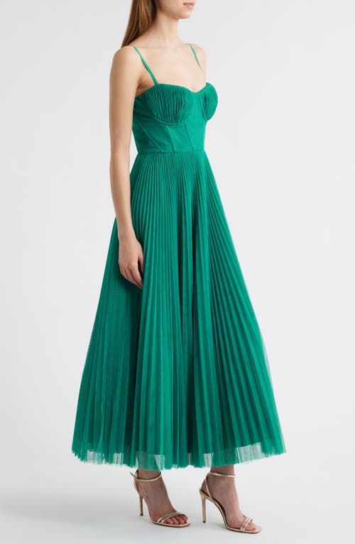 HUTCH HUTCH PLEATED COCKTAIL DRESS