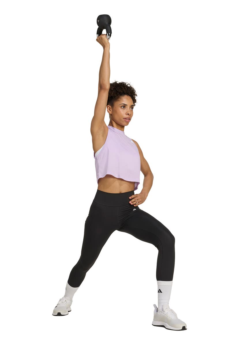 adidas Train Essentials Boxy Workout Tank Top, Alternate, color, 