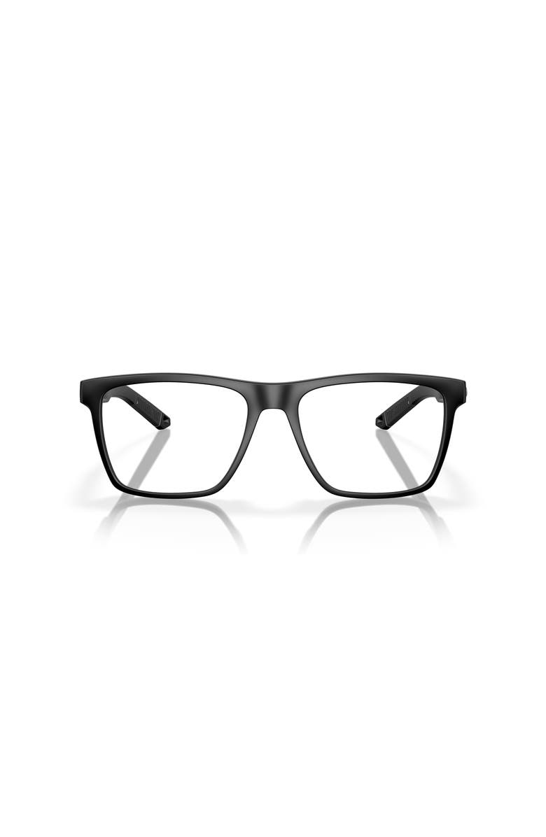 Costa 56mm Rectangle optical glasses, Alternate, color, Black