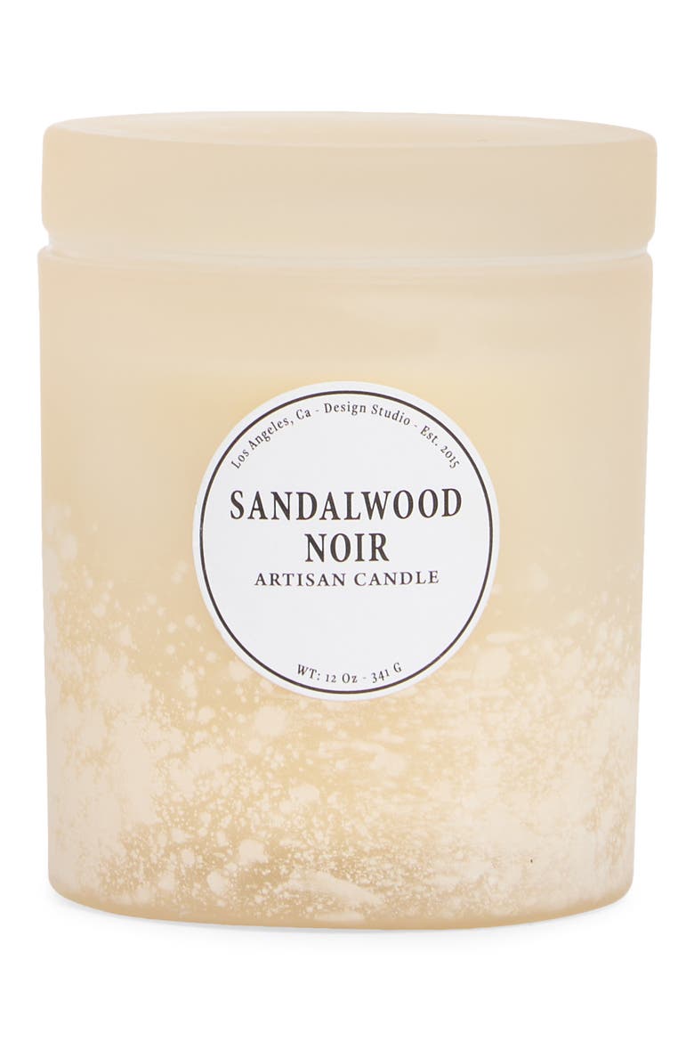 Sandalwood Noir Artisan Candle, Main, color, SANDALWOOD NOIR