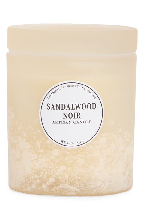 Sandalwood Noir Artisan Candle