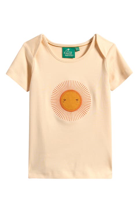 Kids' Organic Cotton Embroidered T-Shirt (Baby & Toddler)