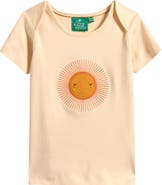 Little Green Radicals Kids' Organic Cotton Embroidered T-Shirt