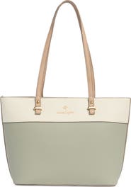 Nanette Lepore Sabine Colorblock Tote Bag & Pouch