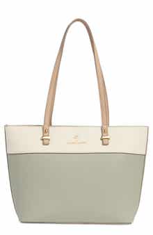 Nanette Lepore Sabine Colorblock Tote Bag & Pouch