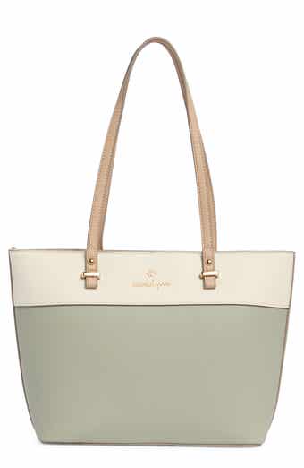 Nanette Lepore Sabine Colorblock Tote Bag & Pouch
