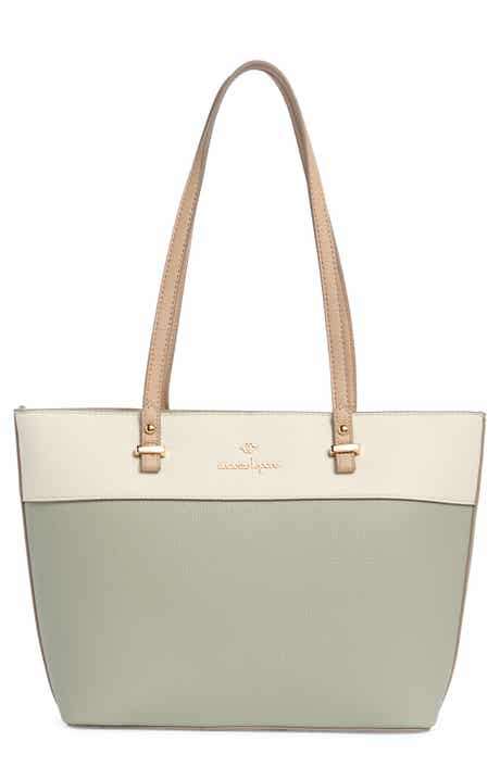 Nanette Lepore Sabine Colorblock Tote Bag & Pouch