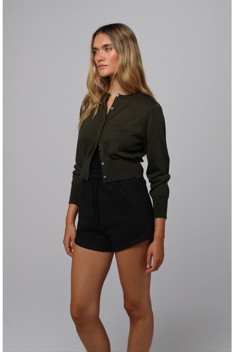 Liora Knitted Cardigan, Alternate, color, camo