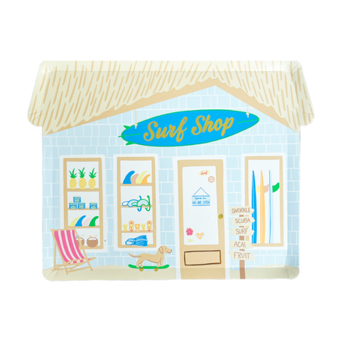 Surf's Up Surf Shop Large Plates