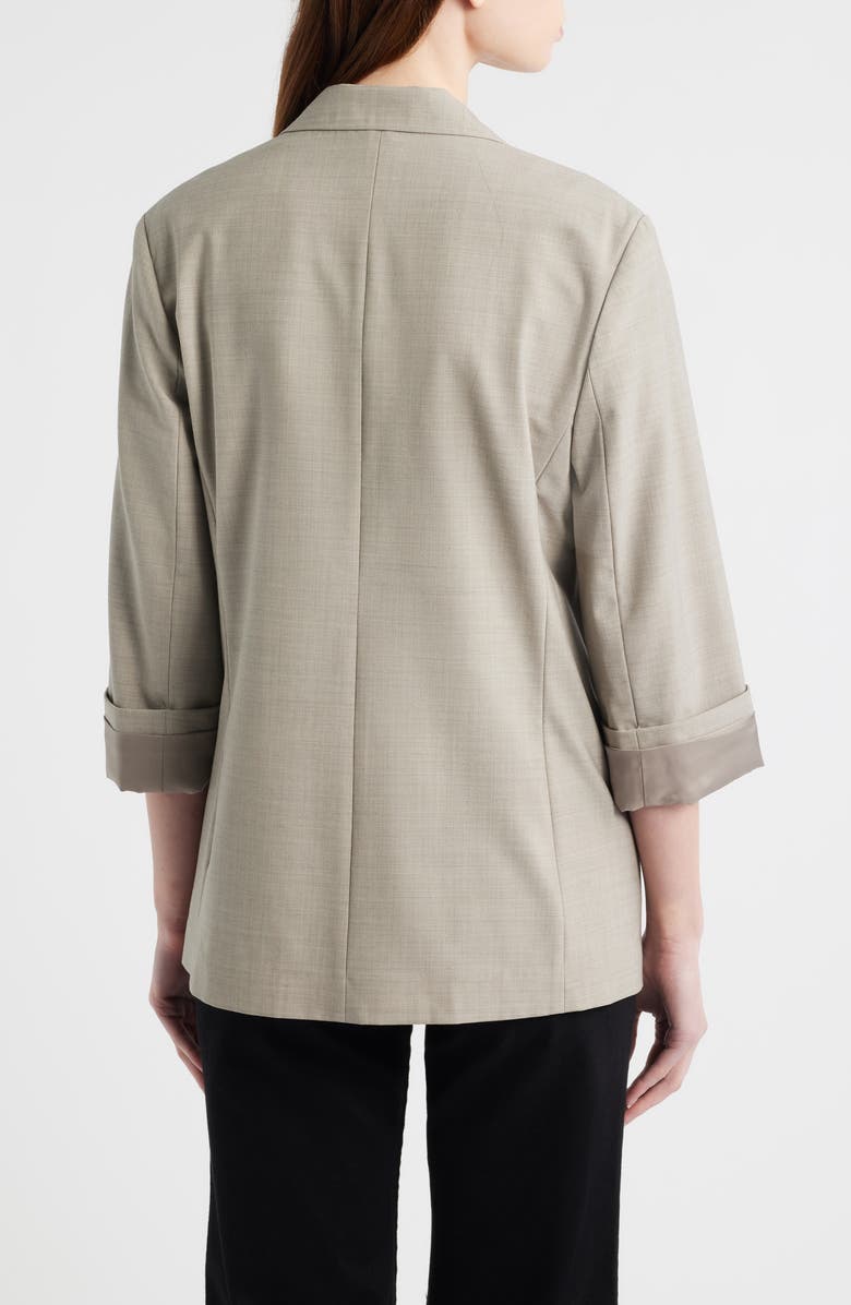 rag & bone Jennie Wool Blend Blazer, Alternate, color, Light Taupe