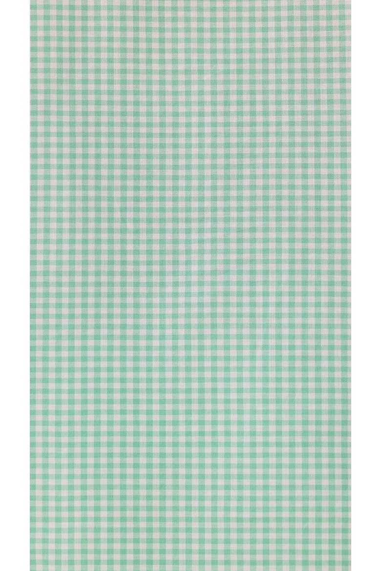 Luxe Pima Capri Print Set, Alternate, color, Gingham Sea Green