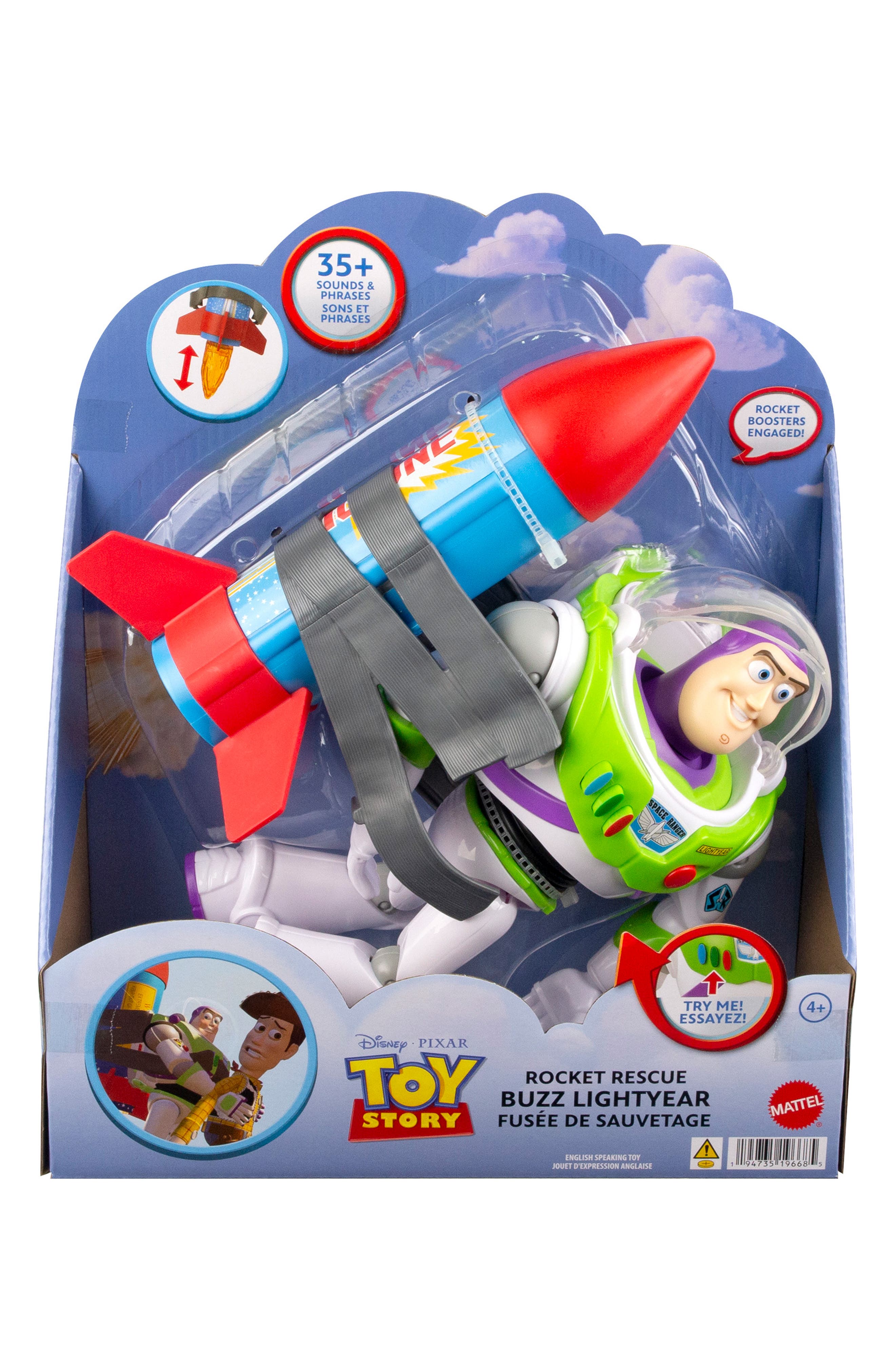 Rocket Rescue Buzz Lightyear Figurine | Nordstrom