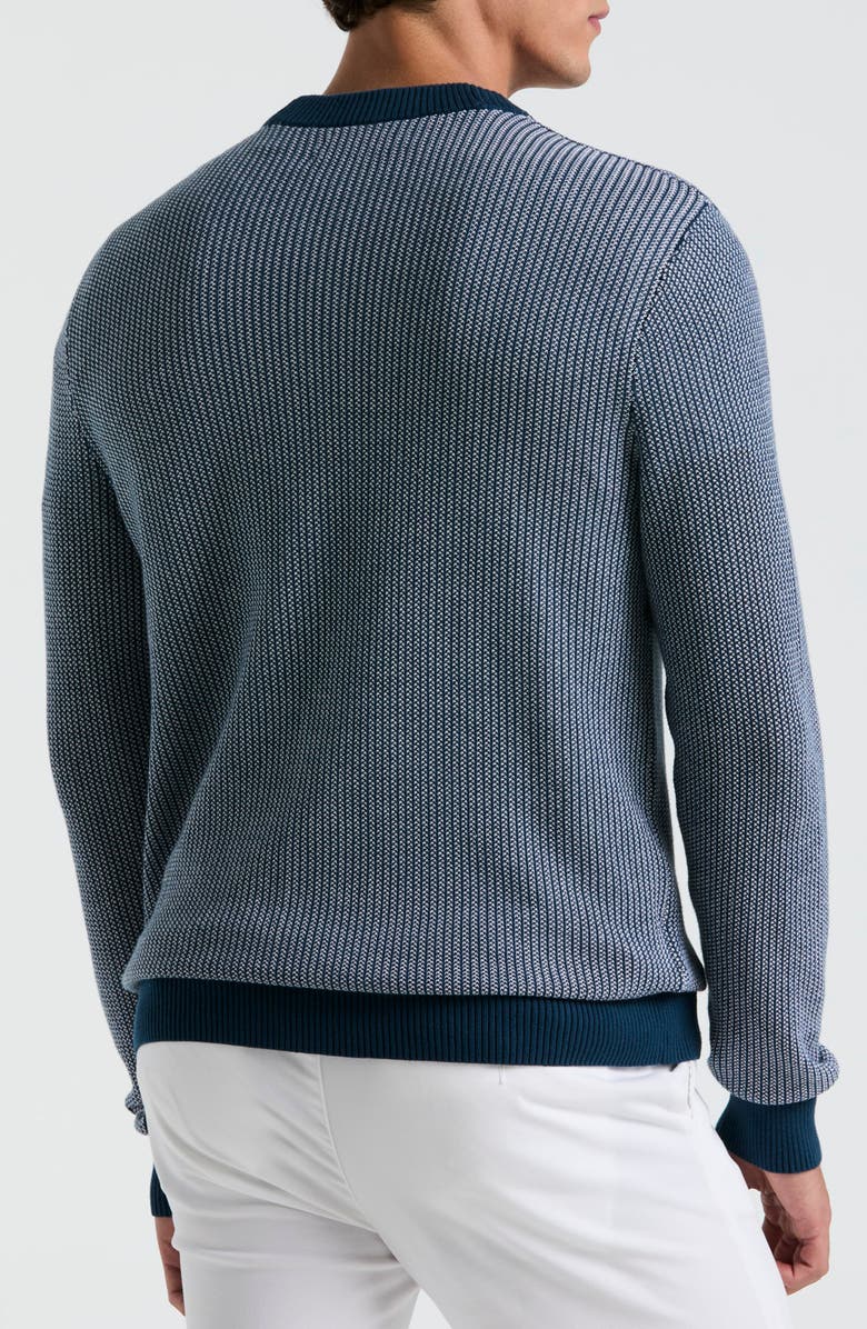 Original Penguin Tuck Stitch Cotton Cardigan, Alternate, color, 