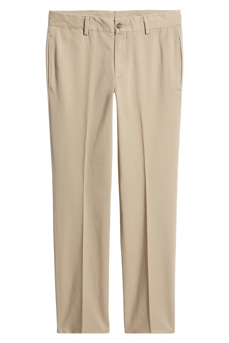 Charleston Khaki Fine Line Stretch Twill Pants, Alternate, color, KHAKI