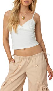 EDIKTED Gila Picot Trim Camisole