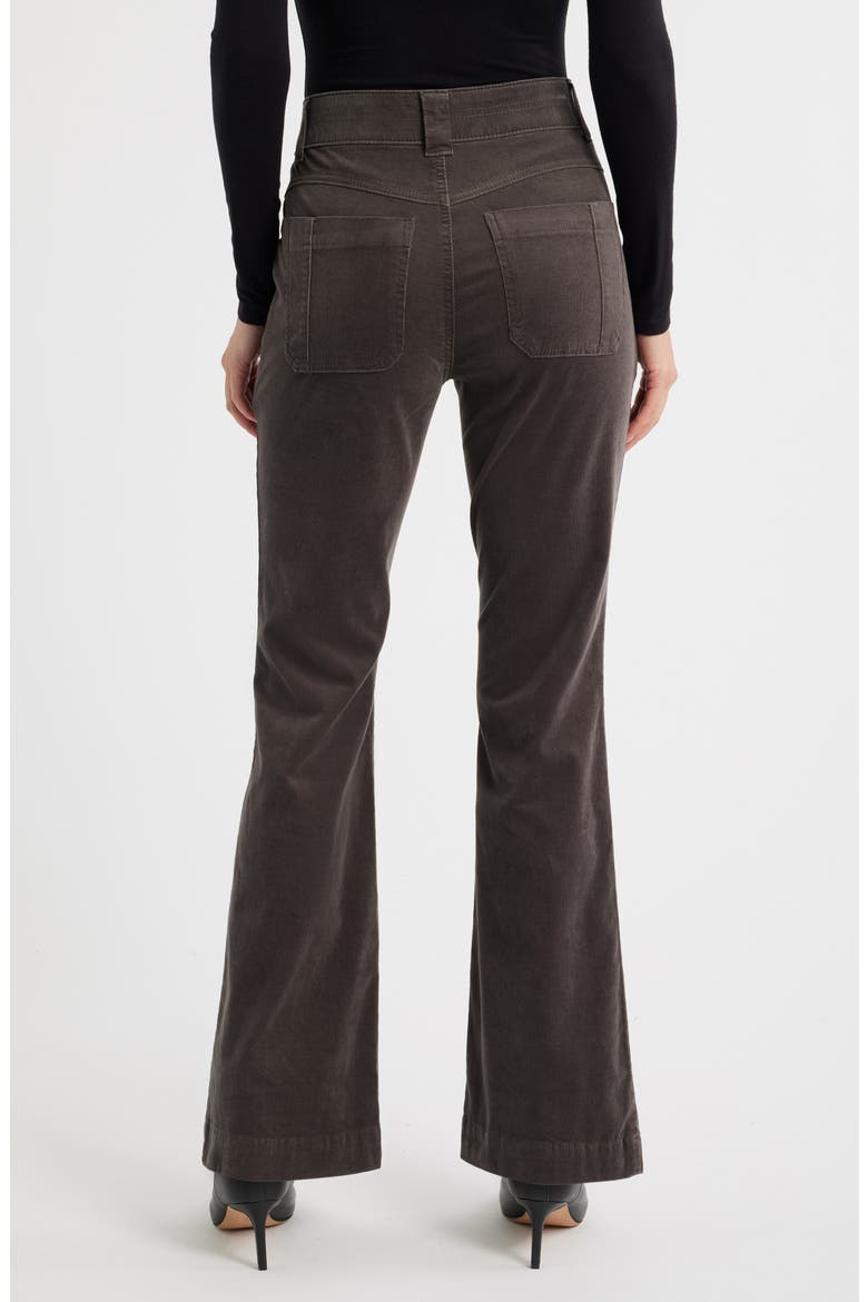 Madison High Waist Bootcut Corduroy Pants, Alternate, color, ESPRESSO