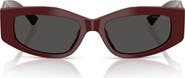 Jimmy Choo 53mm Irregular Sunglasses