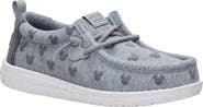 Hey Dude Kids' Wally Mickey Jersey Slip-On Sneaker