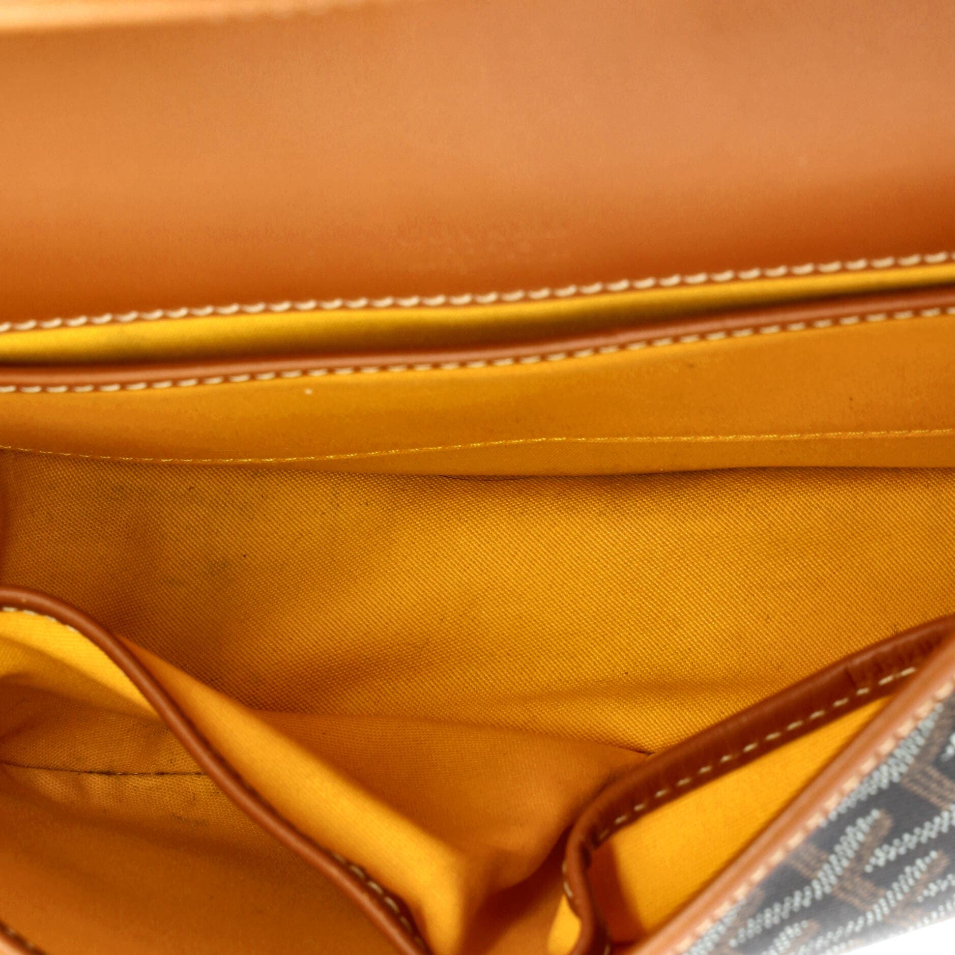 Pre-Owned Goyard Belvedere II Messenger Bag Coated Canvas PM, Alternate, color, Brown