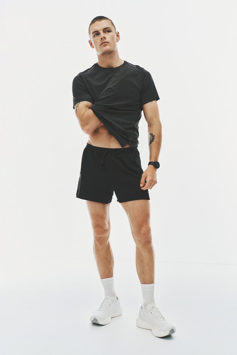 Lightweight Cooling Running T-shirt, Main, color, Dark gray