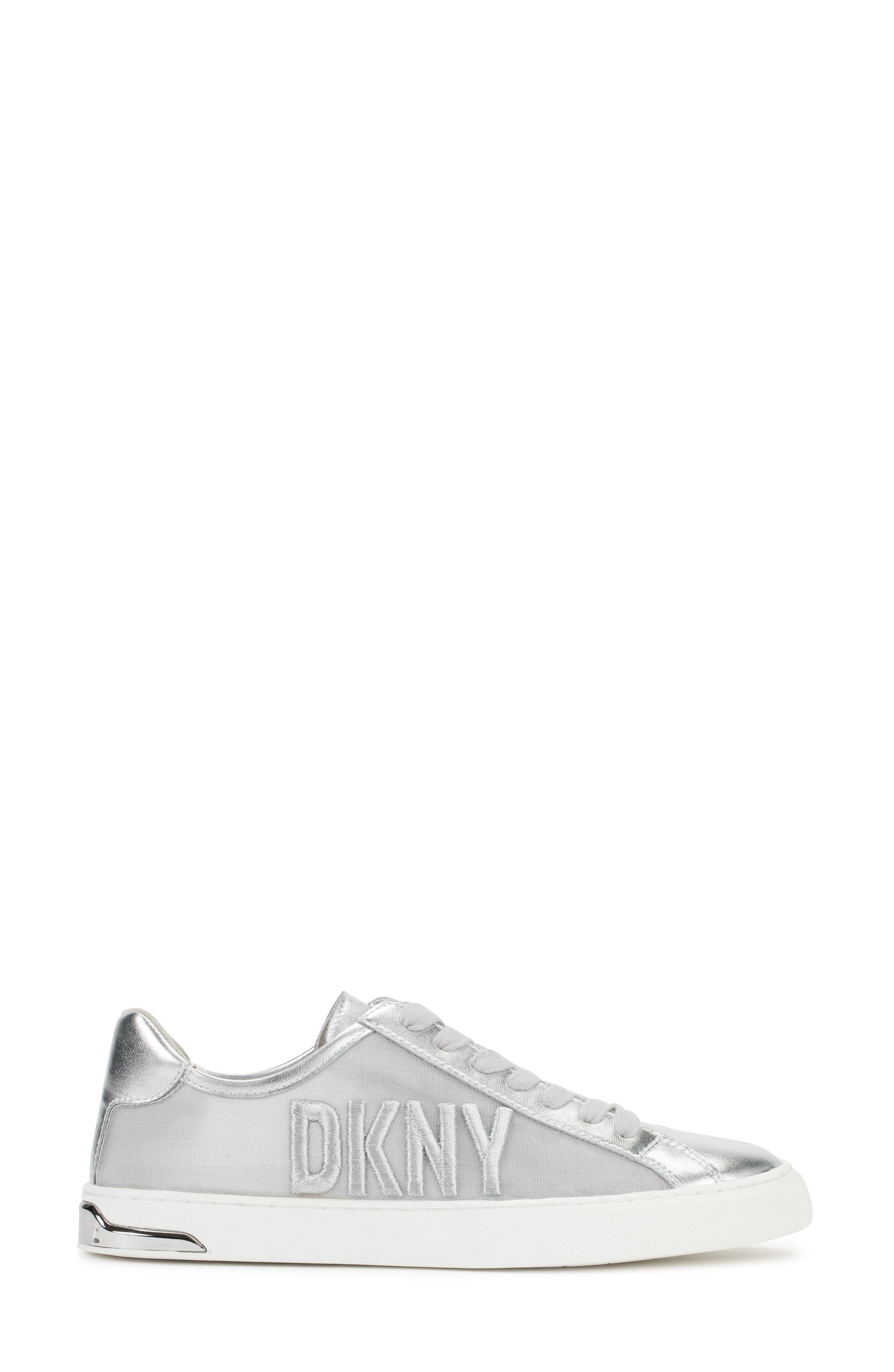 DKNY Sina Metallic Mesh Sneaker, Alternate, color, 
