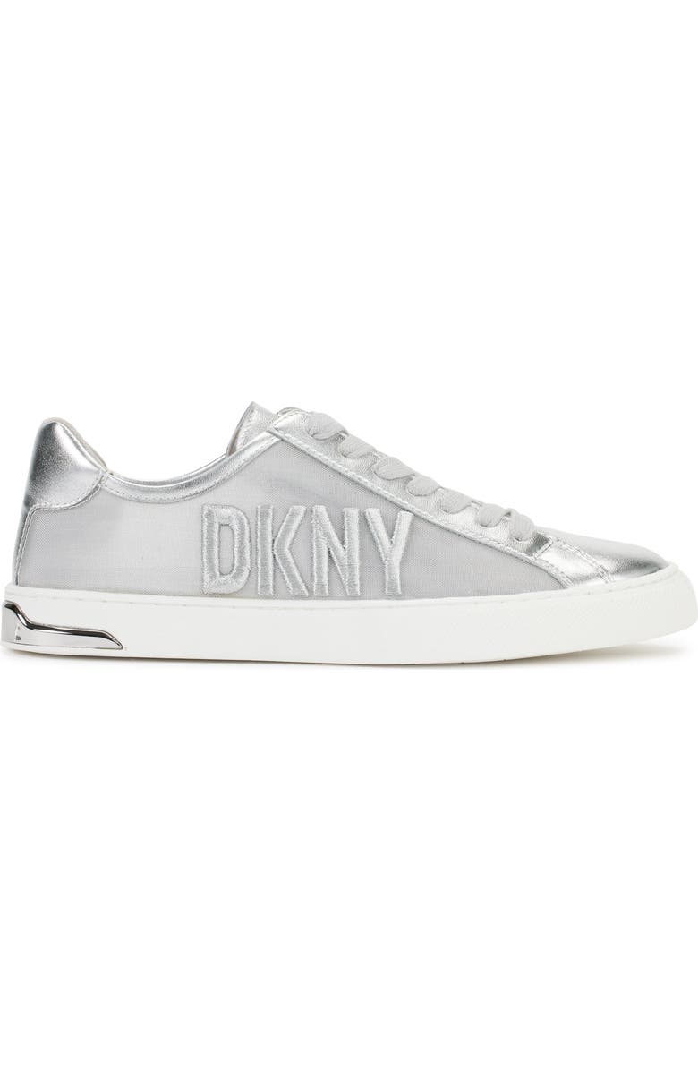 DKNY Sina Metallic Mesh Sneaker, Alternate, color,