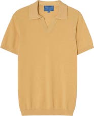 Robert Talbott Randall Cotton Cashmere Johnny Collar Sweater