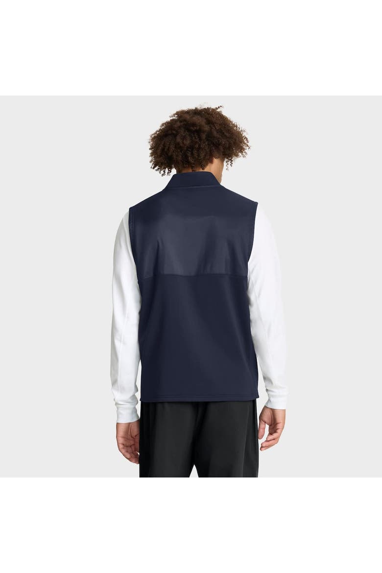 Men's Jordan Brand Navy Michigan Wolverines Primetime Victory Performance Full-Zip Vest, Alternate, color, Navy