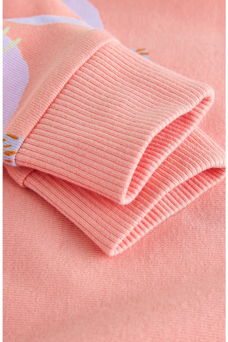 3-Pack Assorted Bunny Fitted Two-Piece Stretch Cotton Pajamas, Alternate, color, ORANGE