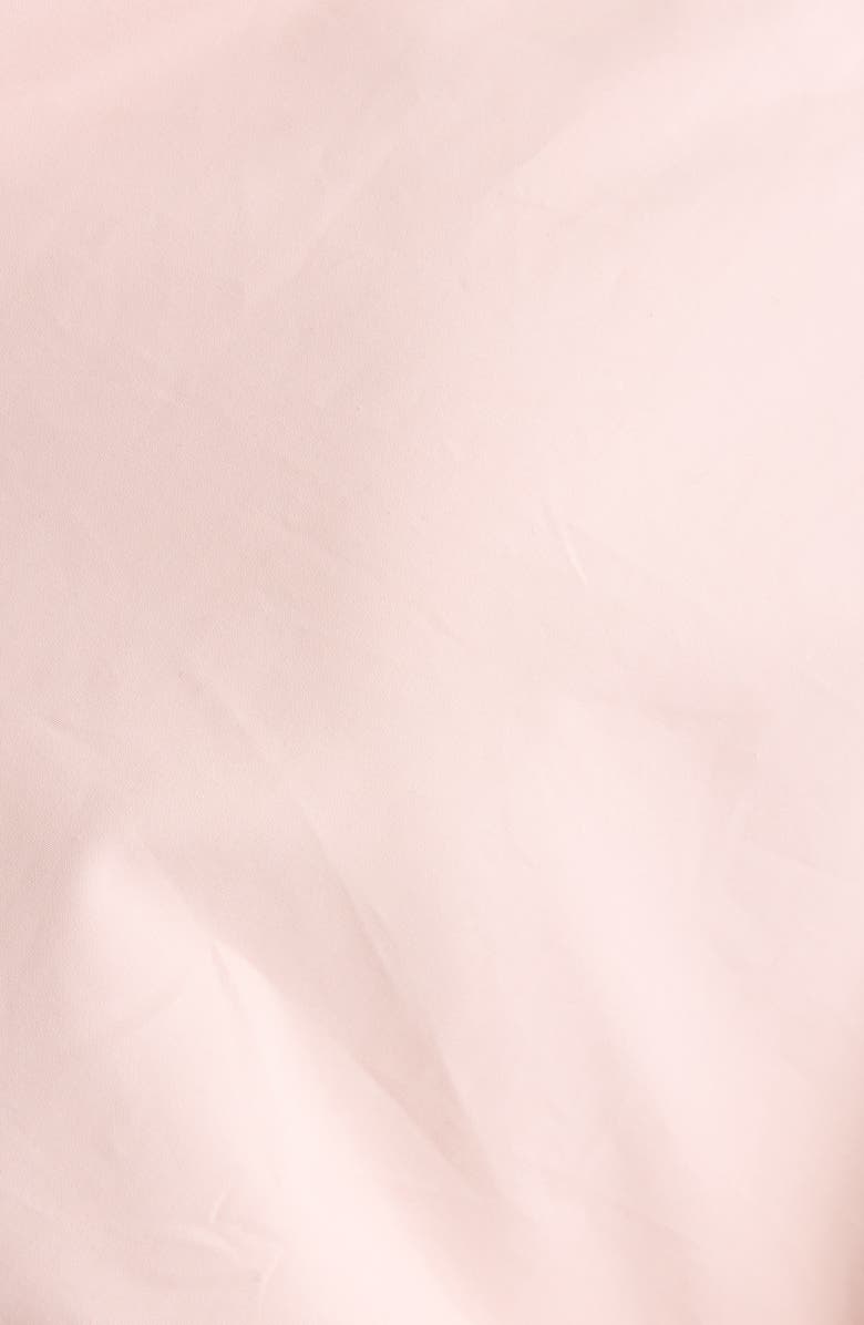 Givenchy Slashed Barrel Sleeve Cotton Poplin Button-Up Shirt, Alternate, color, Silk Pink