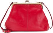 Patricia Nash Sofia Small Frame Leather Crossbody Bag