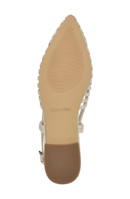 Calvin Klein Jillie Pointed Toe Flat