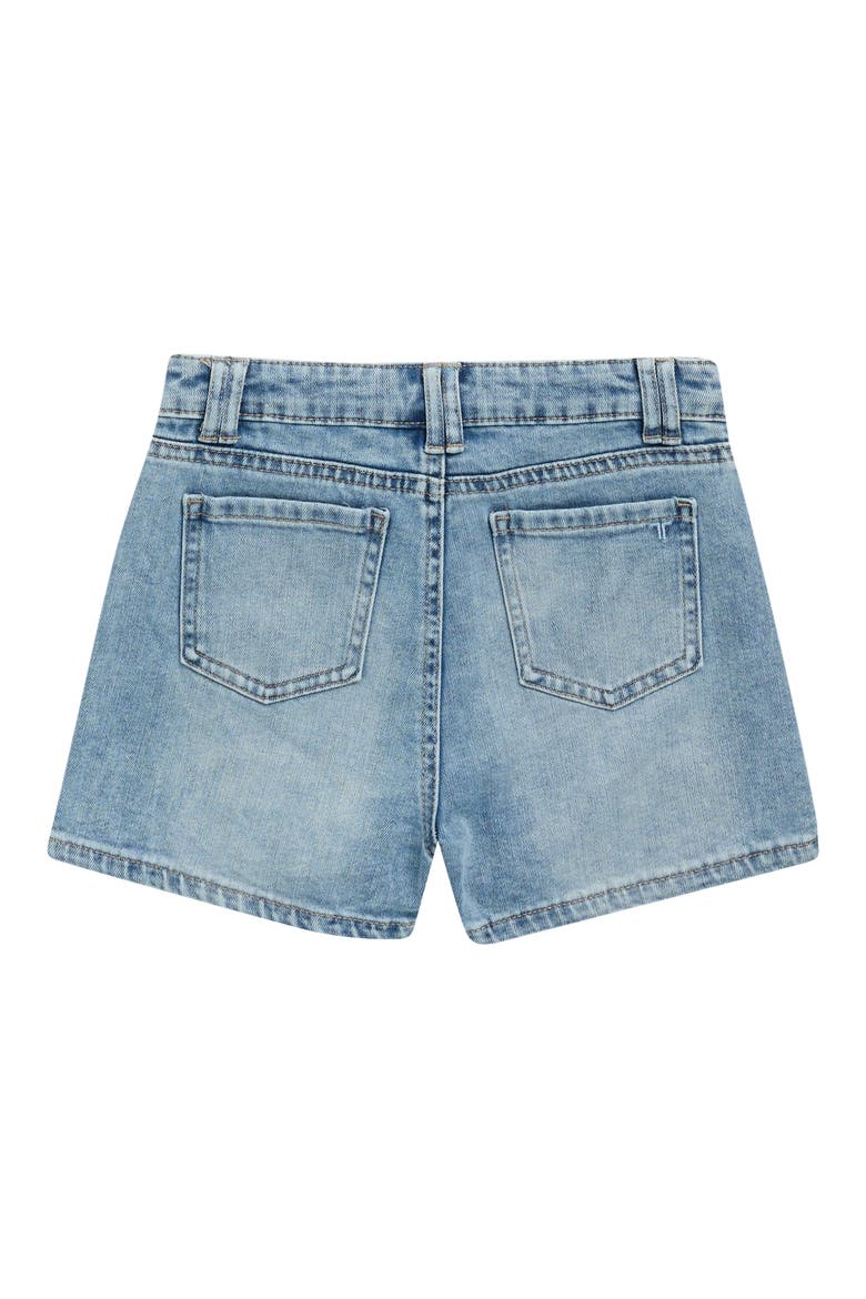Kids' T-Seam Denim Shorts, Alternate, color, INDIGO
