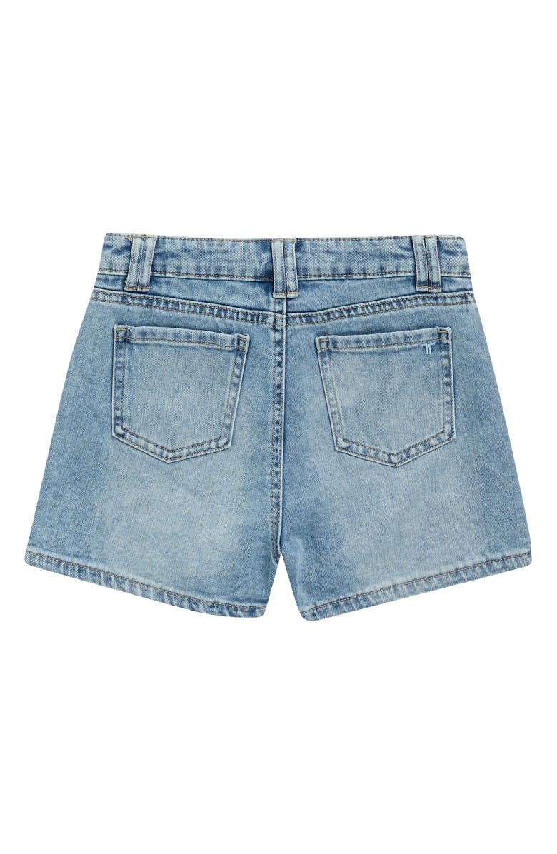 Tractr Kids' T-Seam Denim Shorts, Alternate, color, Indigo