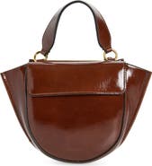 Wandler Hortensia Leather Top Handle Bag