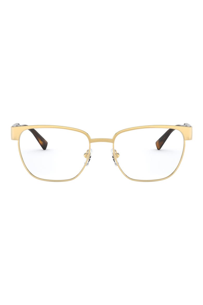 54mm Rectangle optical glasses, Main, color, GOLD