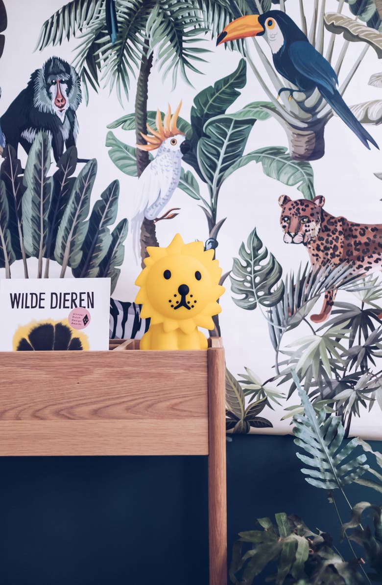 Mr Maria Lion First Rechargeable Portable Nightlight, Alternate, color, Yellow