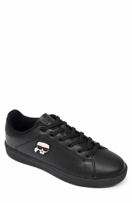 Claude Lace Up Faux Leather Sneaker