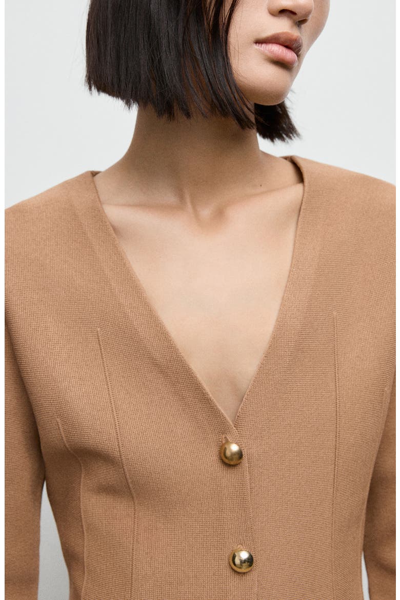 Tona Sweater Jacket, Alternate, color, MEDIUM BROWN