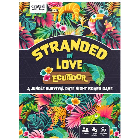 Stranded In Love, Ecuador A Jungle Themed Survival Date Night Board Game