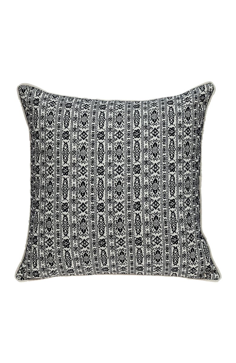 PARKLAND COLLECTION Andy Transitional Ivory Throw Pillow, Alternate, color, Ivory