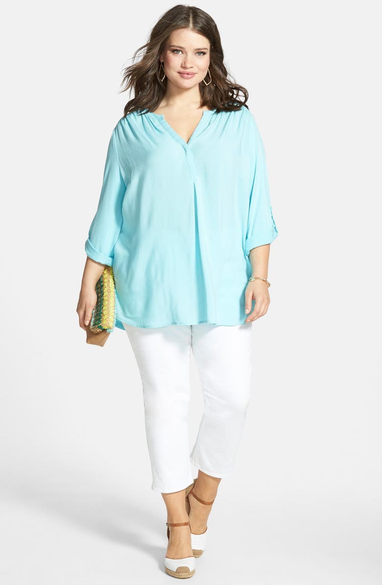 Lucky Brand 'Emma' Stretch Crop Jeans, Alternate, color, 