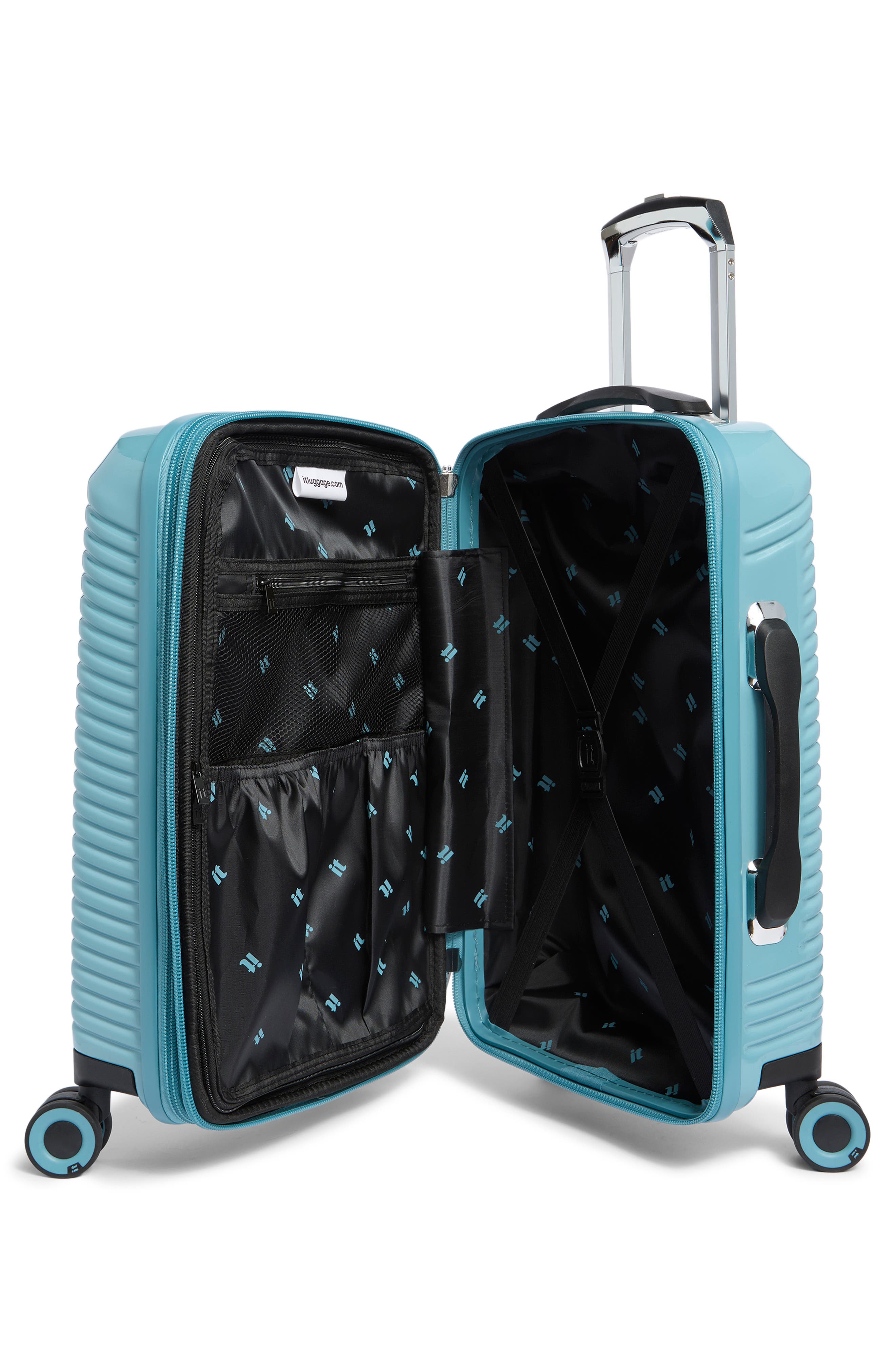IT LUGGAGE Traversed 21-Inch Spinner Carry-On Luggage, Alternate, color, Camo Blue